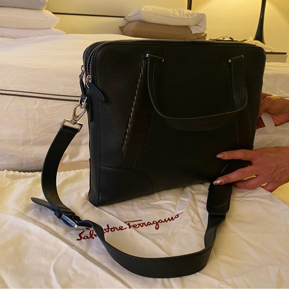 Salvatore Ferragamo Other - Ferragamo briefcase in grained leather